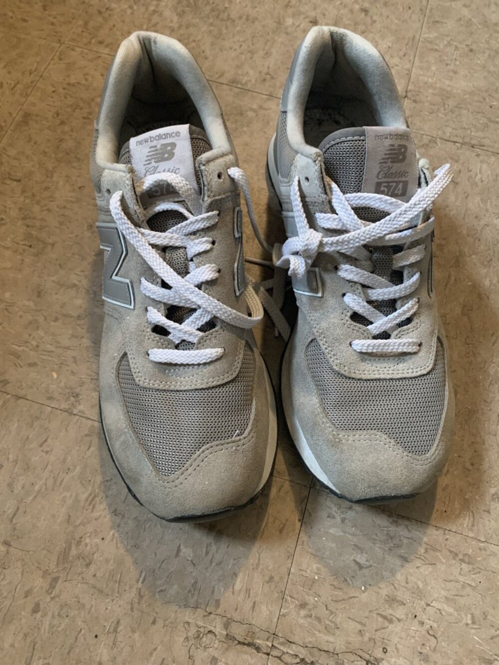 New Balance 574 Classic Grey Sneakers Men’s 10